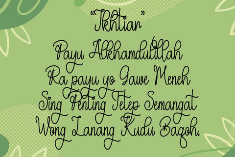 Bluesky Font Supersemar Letter 