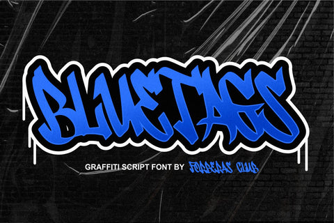Bluetags Font Forberas 