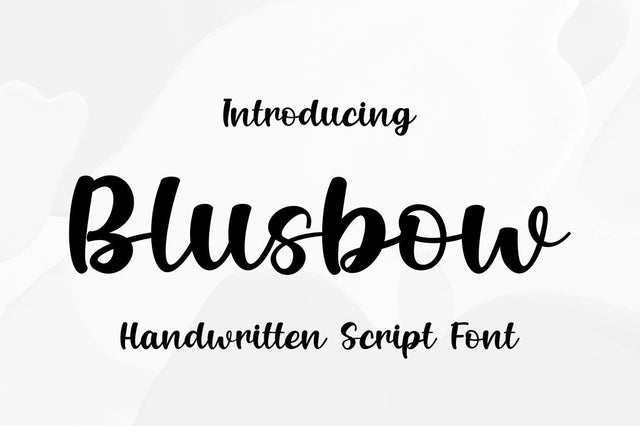 Blusbow Font Irvan Randi 
