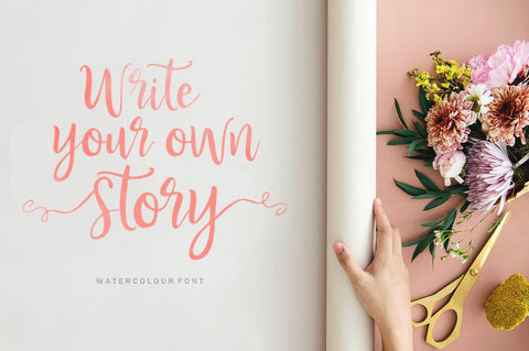 Blusher Script Font Youngtype 