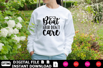Boat Hair Don’t Care SVG Shahin alam 