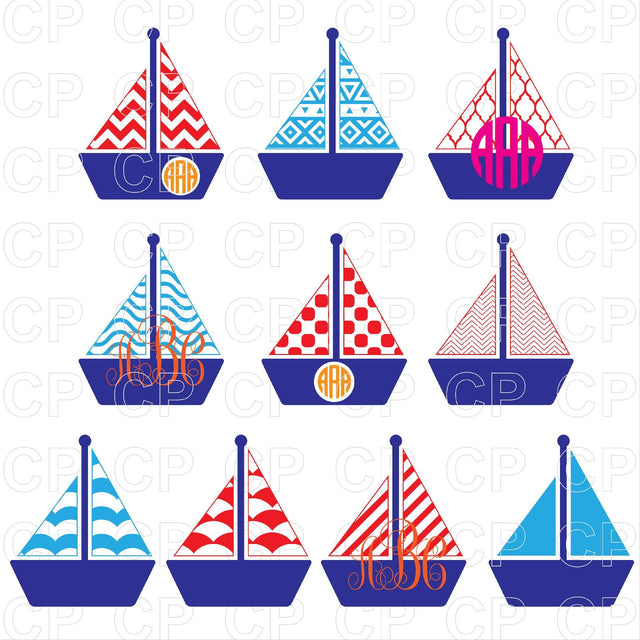 Boat SVG Bundle SVG cutperfectstudio