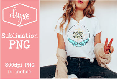 Boat Waves | Summer Sublimation Sublimation DIYxe Designs 
