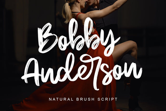 Bobby Anderson Font Letterara 