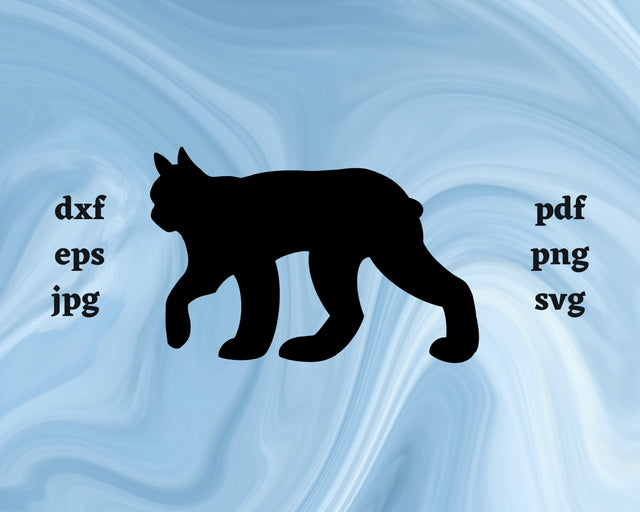 Bobcat SVG Cut File SVG Northern Light SVG 