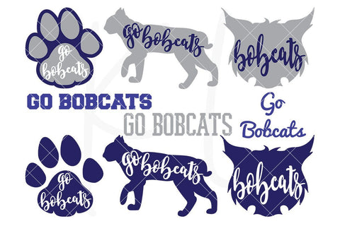 Bobcats Spirit Bundle SVG Kelly Lollar Designs 