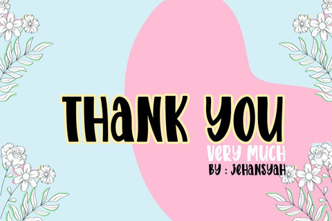 Body Cream Font JH-CreativeFont 