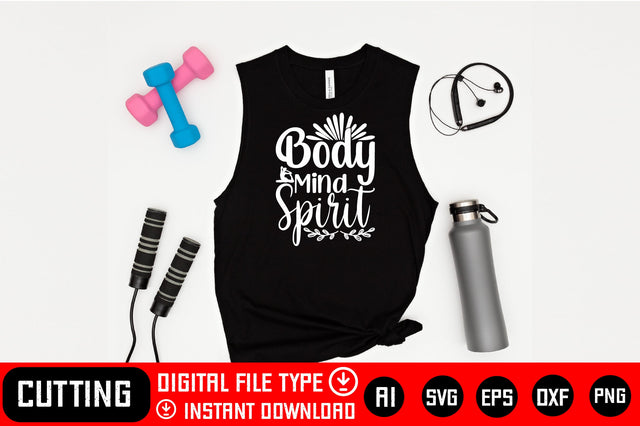 Body Mind Spirit SVG CraftlabSvg29 