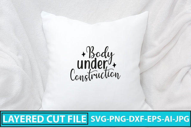 Body Under Construction SVG Design SVG Syaman 