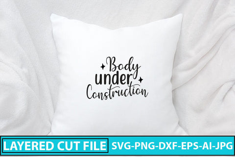 Body Under Construction SVG Design SVG Syaman 