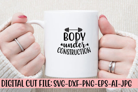 Body Under Construction SVG Design SVG Syaman 