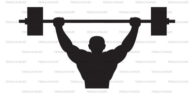Bodybuilder SVG TribaliumArtSF 