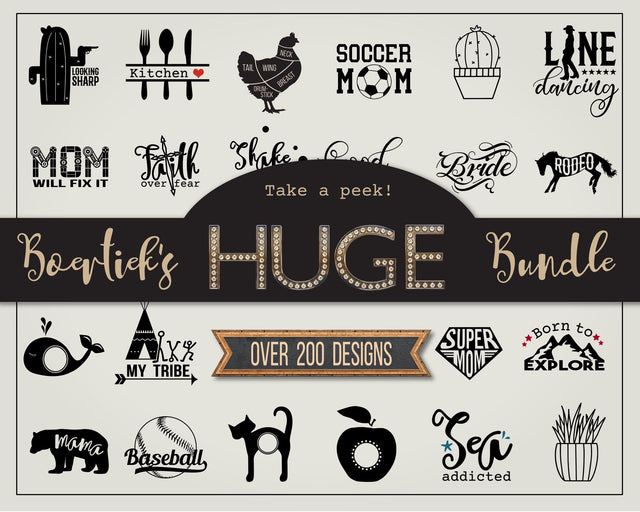Boertiek's HUGE bundle SVG Boertiek 