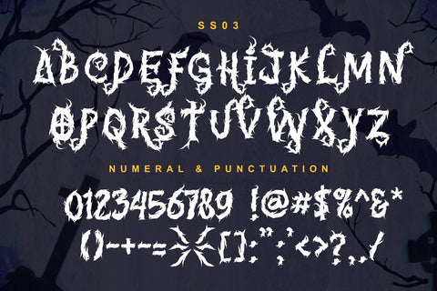 Bogarts Metal Font Dumadistyle 