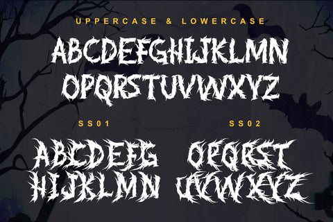 Bogarts Metal Font Dumadistyle 