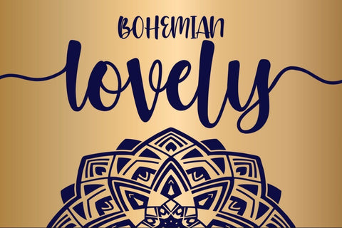 Bohemia – Modern Handlettering Font Good Java 