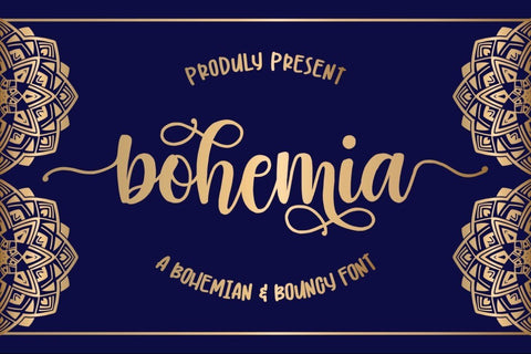 Bohemia – Modern Handlettering Font Good Java 
