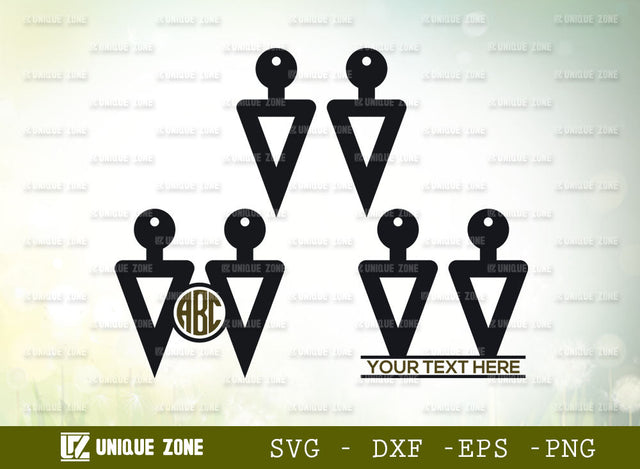 Bohemian Desert Earrings Svg, Earring Svg, Faux Leather Earrings Svg, Boho Earrings Svg, Leather Earrings Svg, Desert Flower Earrings Svg SVG Unique Zone 