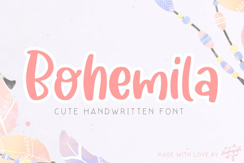 Bohemila Font dapiyupi store 