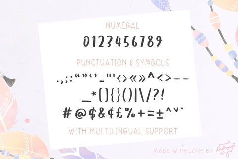 Bohemila Font dapiyupi store 