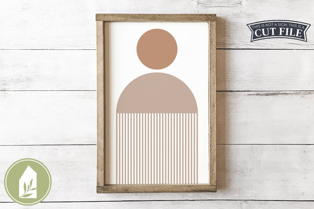 Boho Abstract SVG | Wood Sign SVG SVG LilleJuniper 