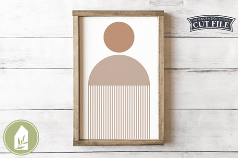 Boho Abstract SVG | Wood Sign SVG SVG LilleJuniper 