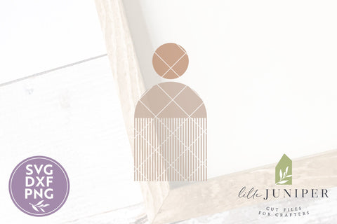 Boho Abstract SVG | Wood Sign SVG SVG LilleJuniper 