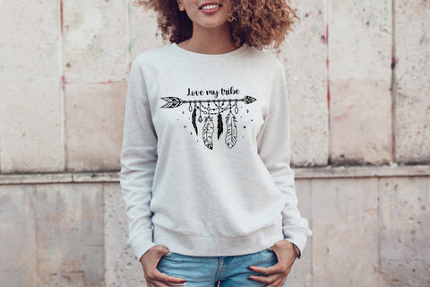 boho arrow dream catcher svg, tribal svg, adventure quotes SVG Digital Rainbow Shop 