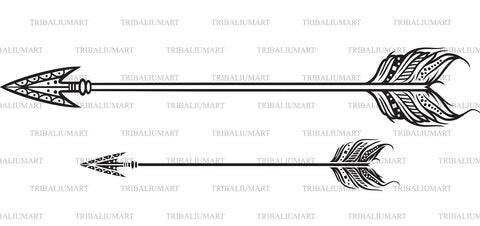 Boho arrow SVG TribaliumArtSF 