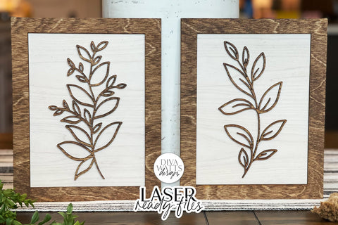 Boho Art Set Glowforge SVG | Home Decor SVG Diva Watts Designs 