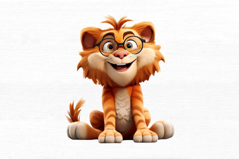 Boho Baby Animal single Clipart Sublimation Regulrcrative 