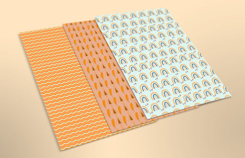 Boho Bundle - Digital Paper JPG SVG DXF Digital Pattern TheCrafterDepot 