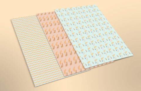 Boho Bundle - Digital Paper JPG SVG DXF Digital Pattern TheCrafterDepot 