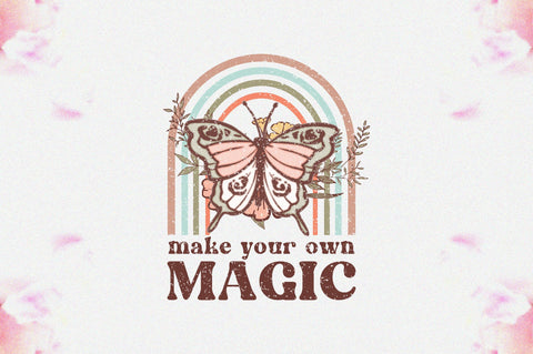 Boho Butterfly Retro Sublimation Sublimation Jagonath Roy 