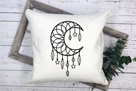 Boho Dreamer SVG, Moon SVG Dream catcher, Dreamcatcher SVG. SVG Elinorka 