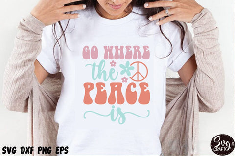 Boho Hippie SVG Bundle Retro inspirational SVG Bundle SVG Svgcraft 