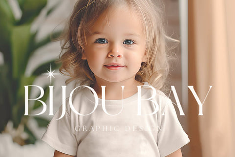 Boho Kids Shirt Mockup Bundle Mock Up Photo BijouBay 