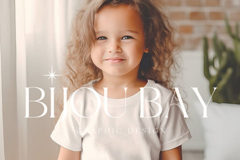 Boho Kids Shirt Mockup Bundle Mock Up Photo BijouBay 