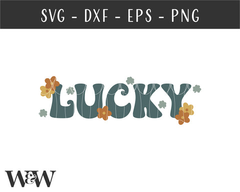 Boho Lucky SVG | St Patrick's SVG SVG Wood And Walt 