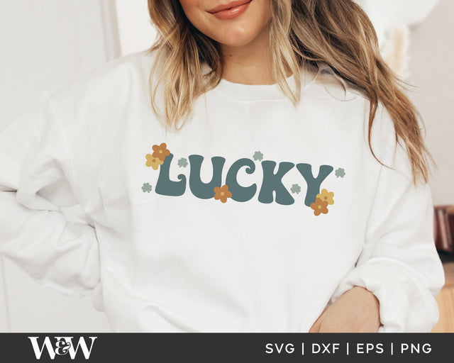 Boho Lucky SVG | St Patrick's SVG SVG Wood And Walt 