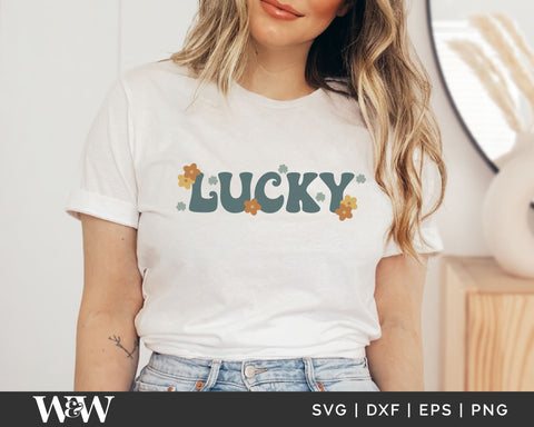 Boho Lucky SVG | St Patrick's SVG SVG Wood And Walt 