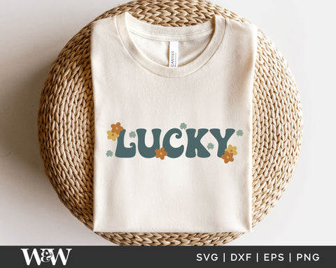 Boho Lucky SVG | St Patrick's SVG SVG Wood And Walt 