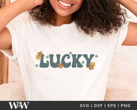 Boho Lucky SVG | St Patrick's SVG SVG Wood And Walt 