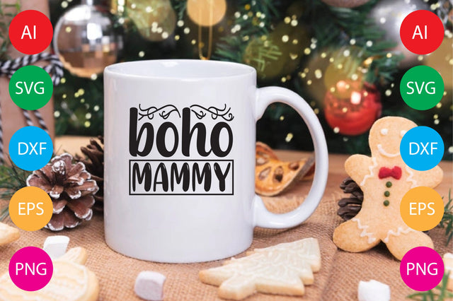 Boho Mammy SVG CraftlabSvg29 