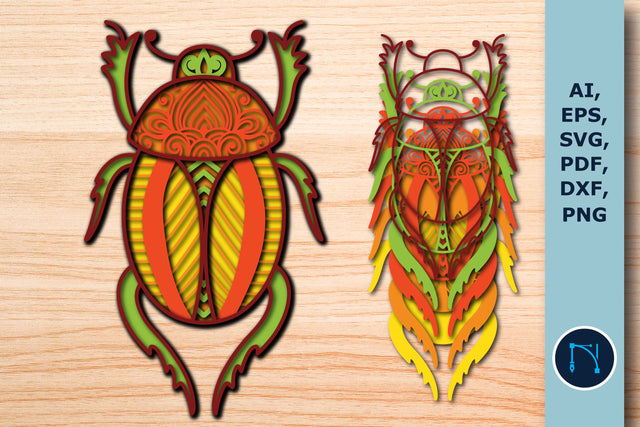 BOHO Multilayer Laser Cut SVG Files SVG MD JOYNAL ABDIN 