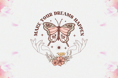 Boho Mystical Butterfly Sublimation Sublimation Jagonath Roy 