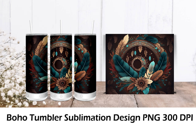Boho PNG Tumbler Sublimation. Tumbler Wrap 20 oz Sublimation. Sublimation Samaha Design 