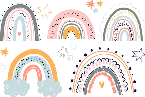 Boho Rainbow Bundle SVG Svgcraft 