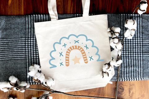 Boho Rainbow Clipart Bundle SVG dapiyupi store 