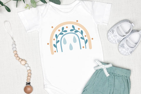 Boho Rainbow Clipart Bundle SVG dapiyupi store 